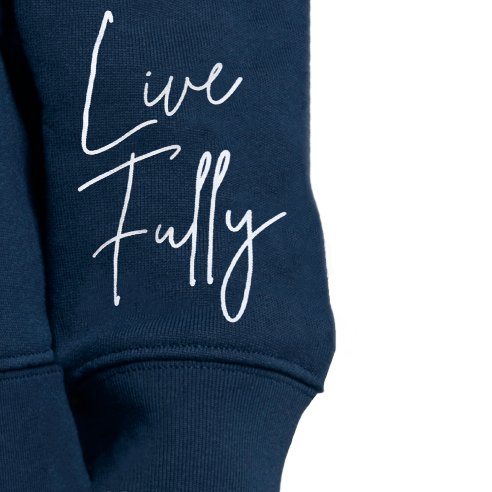 MIKINA LOVE - LIVE FULLY, LOVE DEEPLY