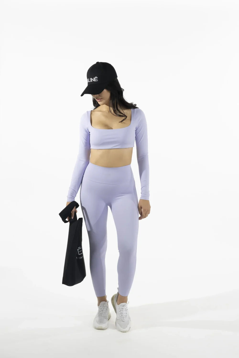 TRANQUIL SCOOP TOP WITH LONG SLEEVE – VIOLET