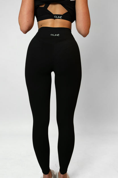 CLASSIC HIGH WAIST LEGGINGS - Black