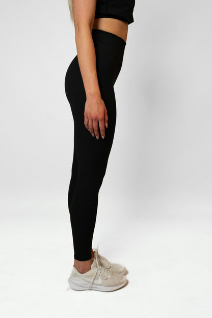 CLASSIC HIGH WAIST LEGGINGS - Black