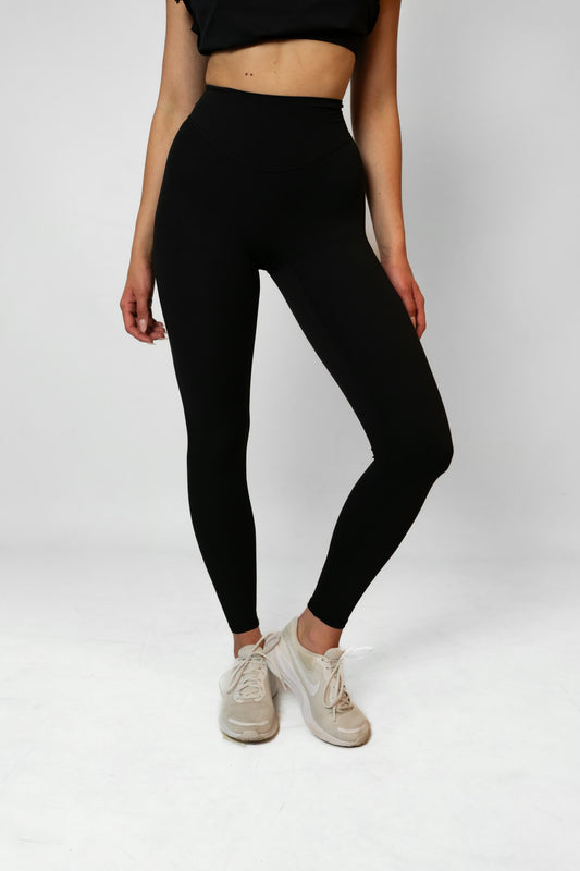 CLASSIC HIGH WAIST LEGGINGS - Black