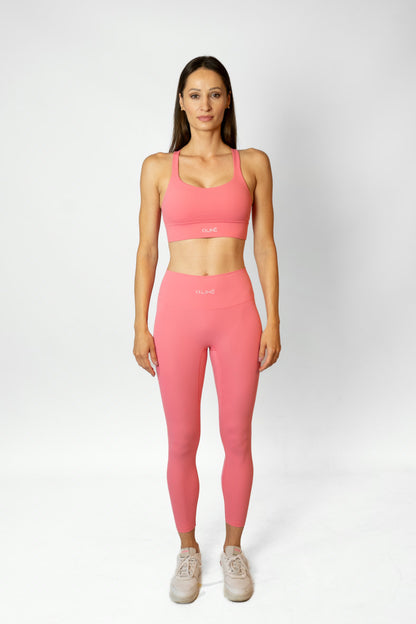 DYNAMIC HIGH WAIST LEGGINGS - Pink