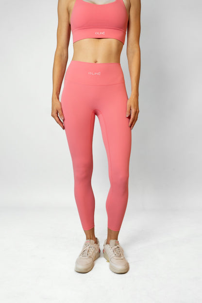 DYNAMIC HIGH WAIST LEGGINGS - Pink