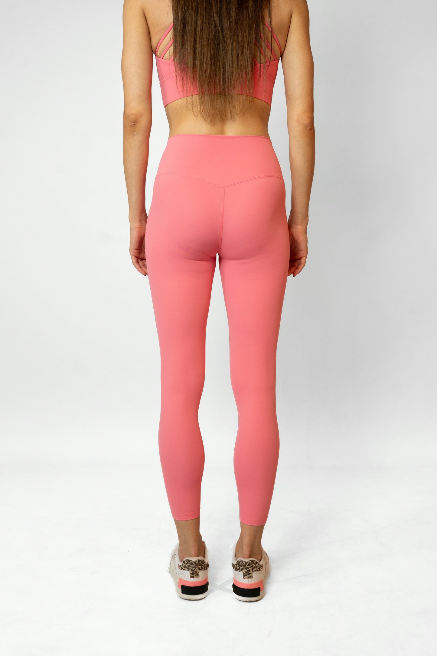 DYNAMIC HIGH WAIST LEGGINGS - Pink