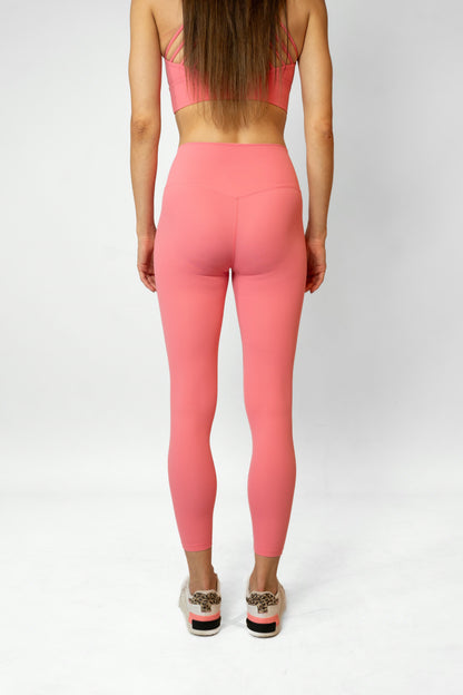 DYNAMIC HIGH WAIST LEGGINGS - Pink