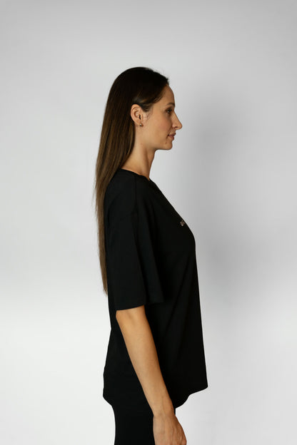 GRACE IN EVERY MOVE TEE - Black