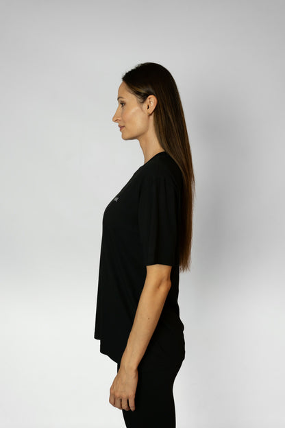 GRACE IN EVERY MOVE TEE - Black