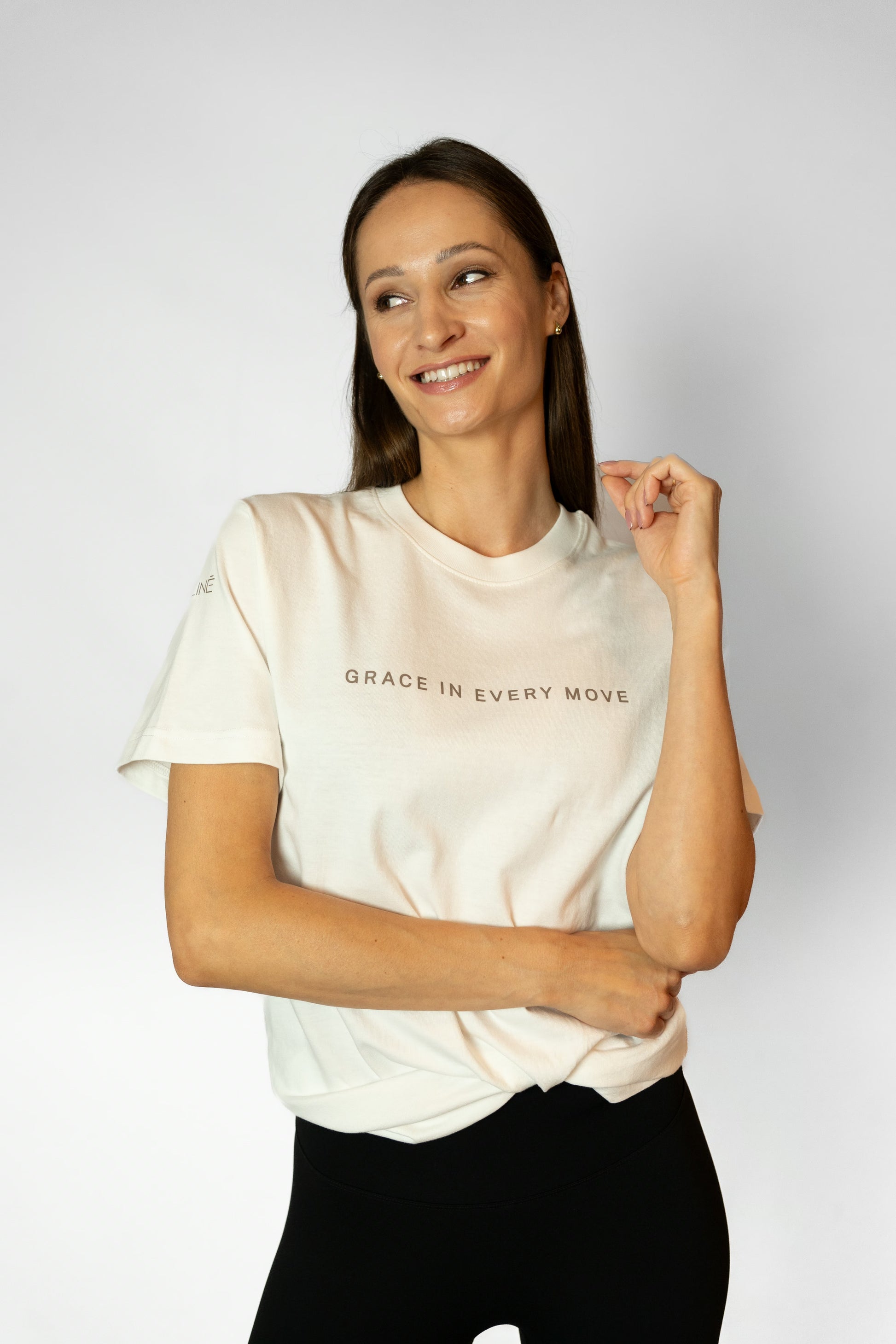 GRACE IN EVERY MOVE TSHIRT - White