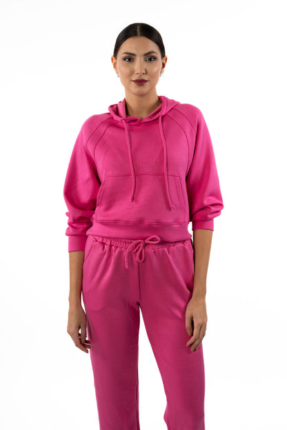 CHILL PLUSH HOODIE WITH MIDDLE POCKET