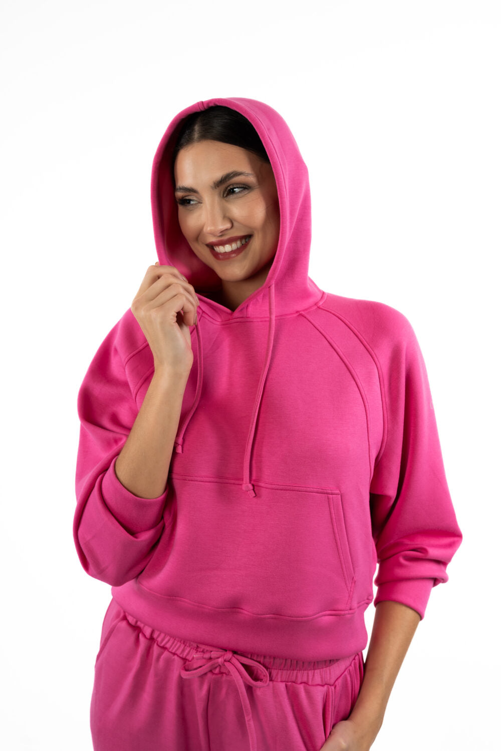 CHILL PLUSH HOODIE WITH MIDDLE POCKET