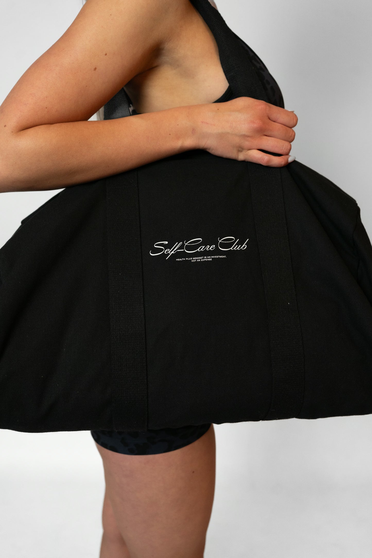 SELF-CARE CLUB DUFFEL BAG - Black