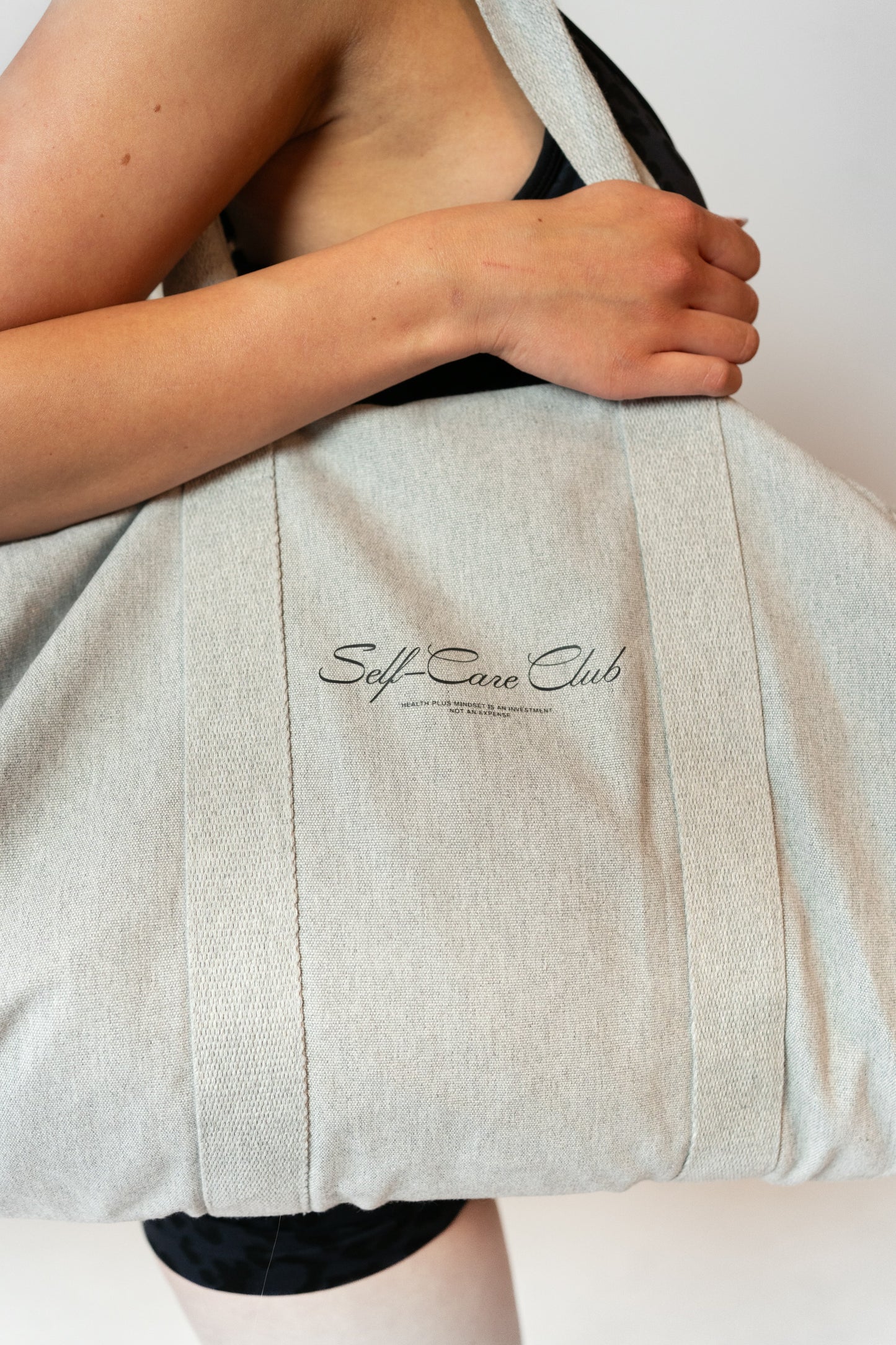 SELF-CARE CLUB DUFFEL BAG - Grey
