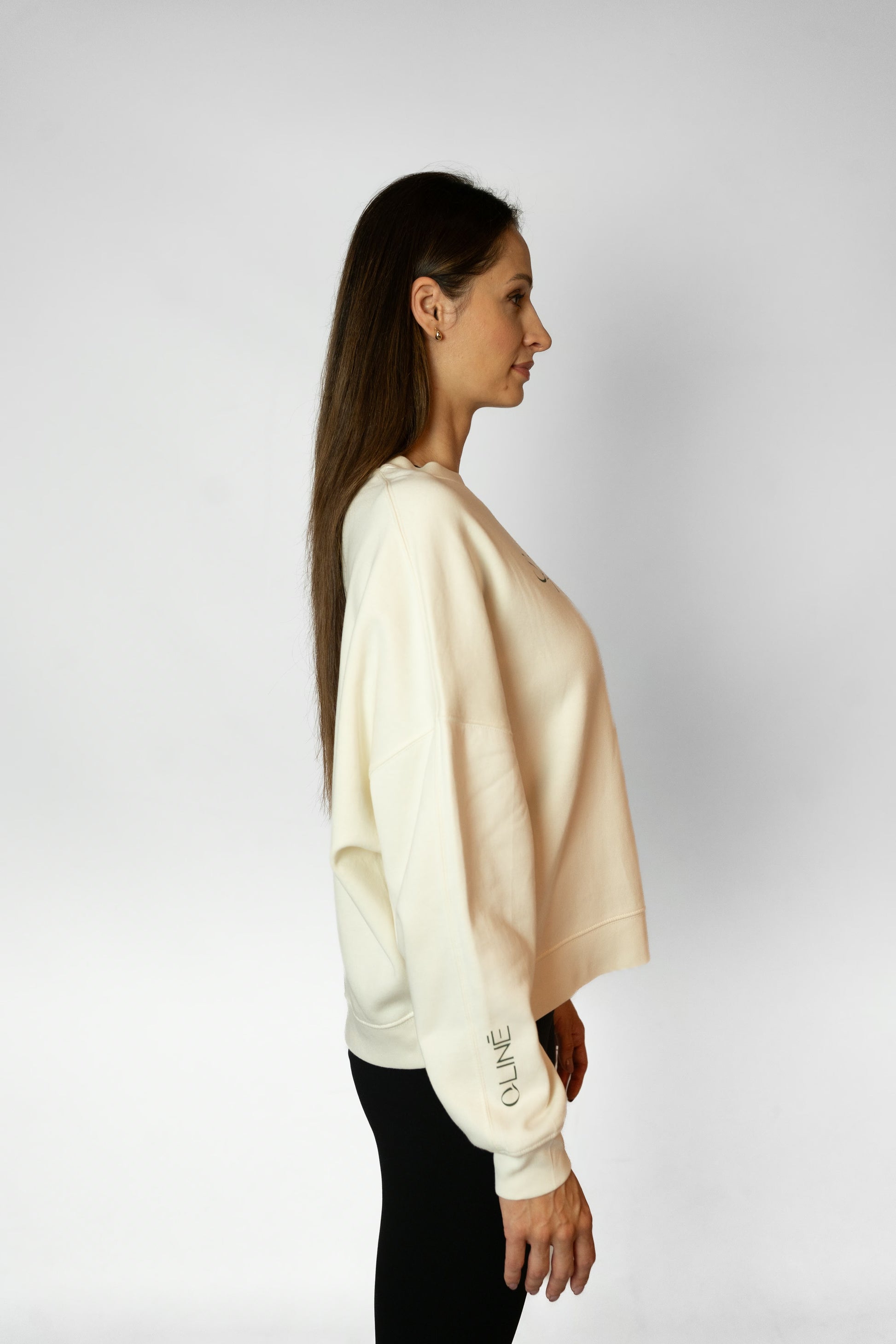 SELF-CARE CLUB SWEATSHIRT - Cream