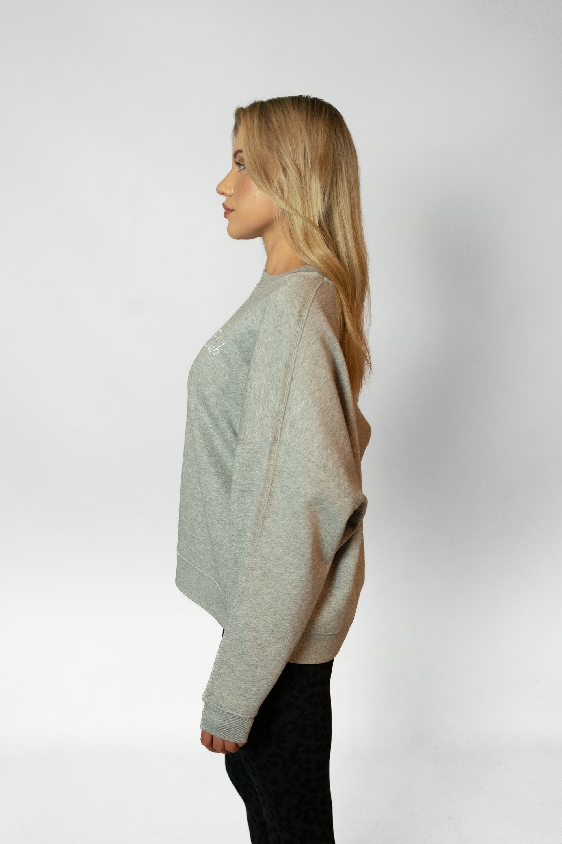 SELF-CARE CLUB SWEATSHIRT - Grey