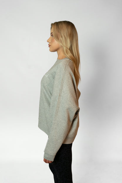 SELF-CARE CLUB SWEATSHIRT - Grey