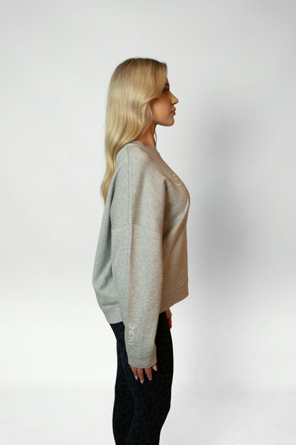 SELF-CARE CLUB SWEATSHIRT - Grey