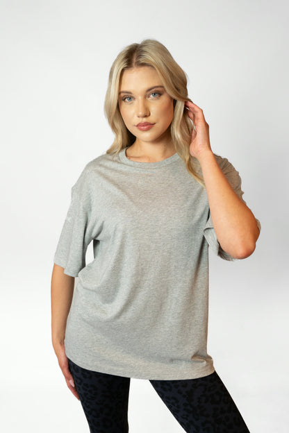 SELF-CARE CLUB TEE - Grey