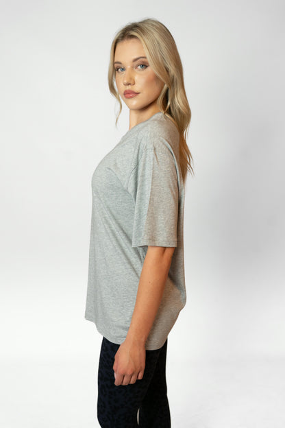 SELF-CARE CLUB TEE - Grey