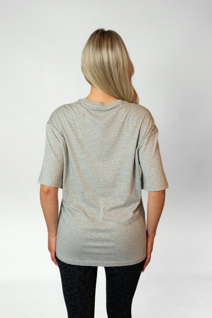 SELF-CARE CLUB TEE - Grey