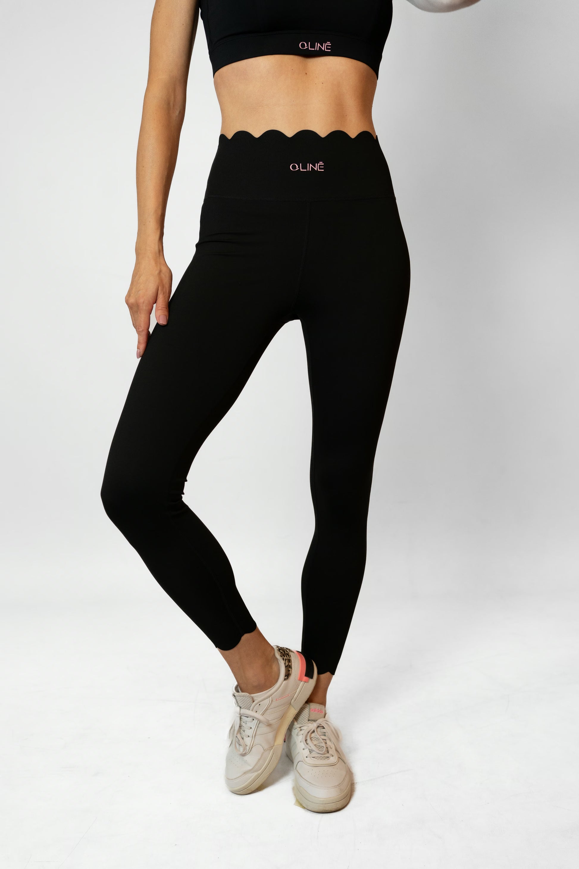 WAVE HIGH WAIST LEGGING - Black