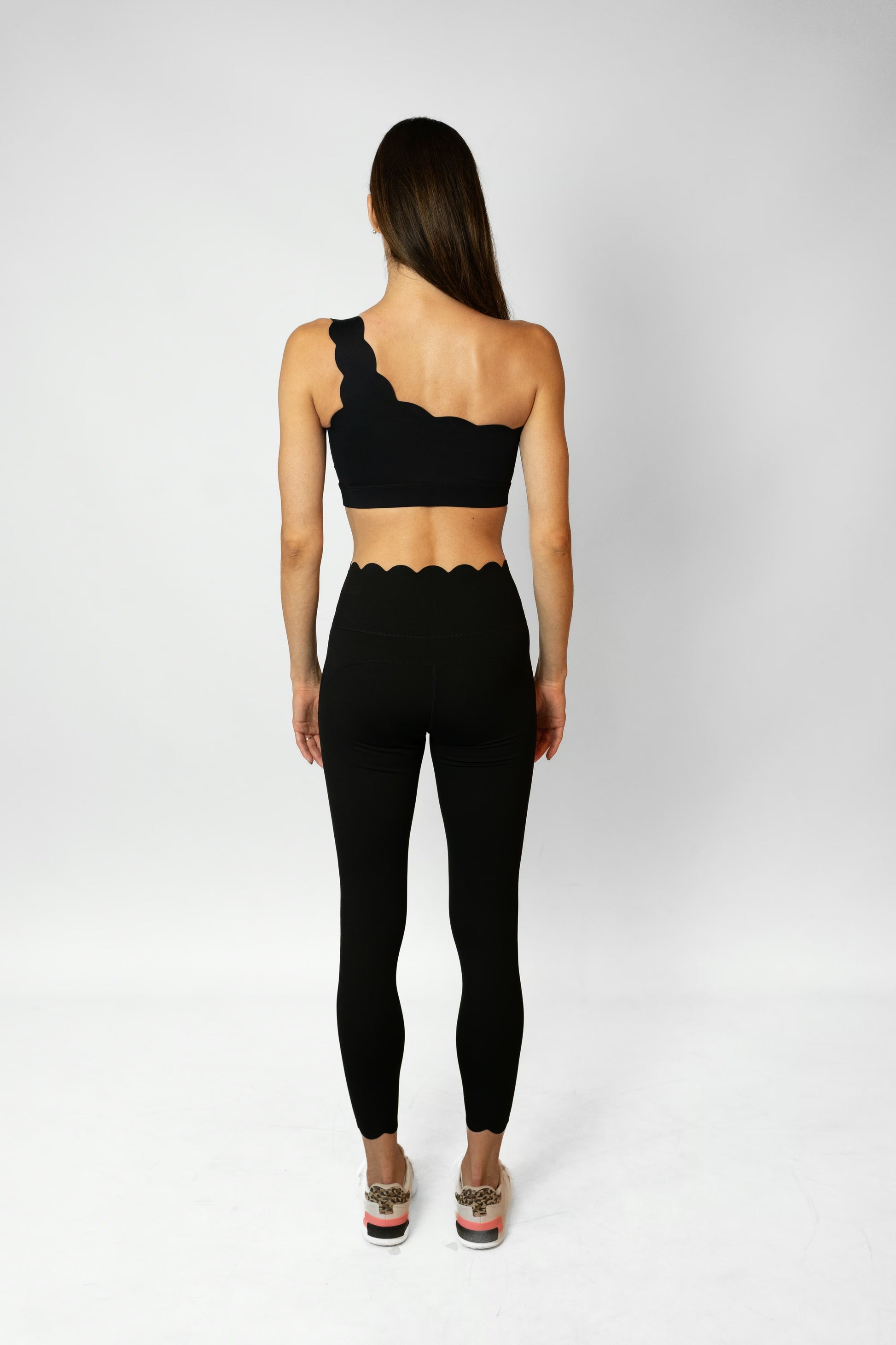 WAVE HIGH WAIST LEGGING - Black