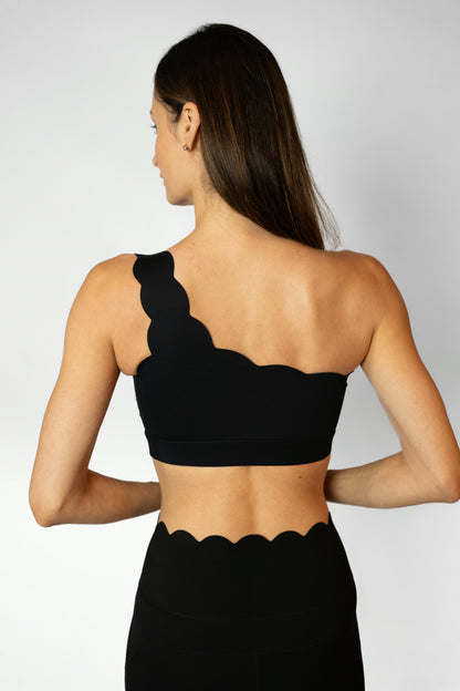 WAVE HIGH WAIST LEGGING - Black